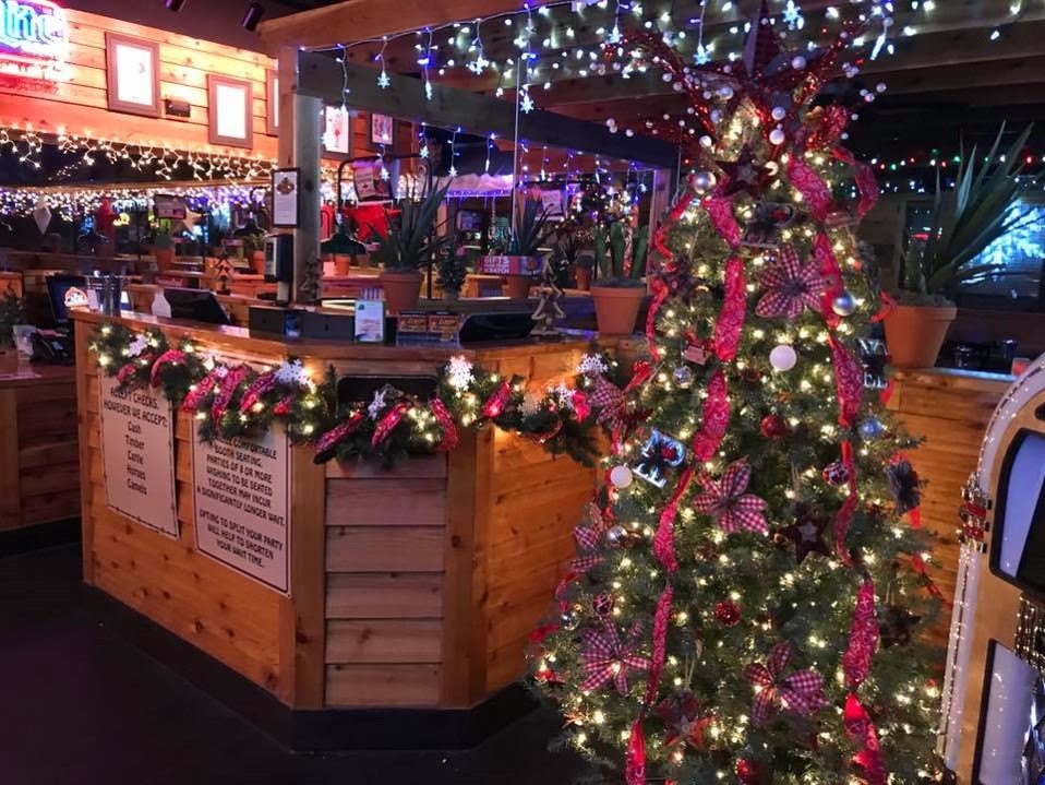 Texas roadhouse Christmas Day Decoration