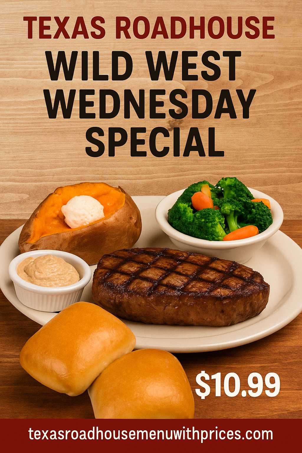 Texas Roadhouse Wild West Wednesday Special